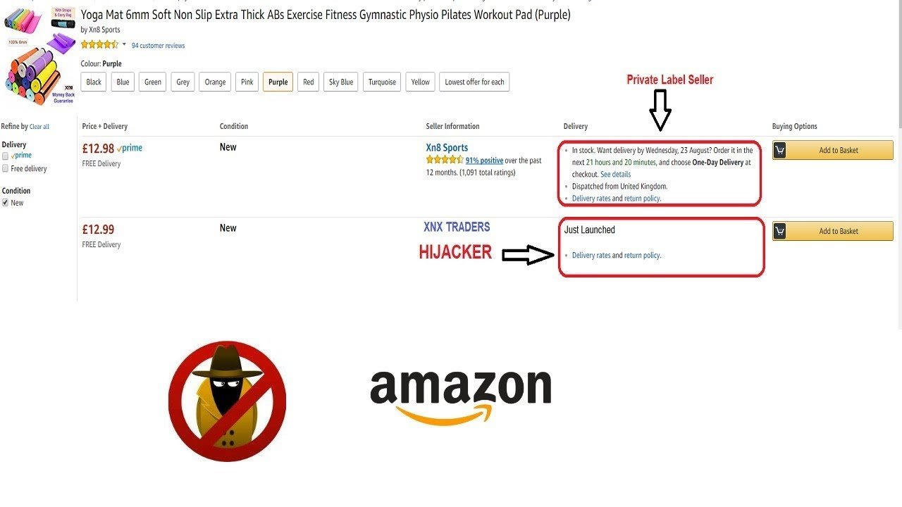How To Remove An Amazon Listing Hijacker